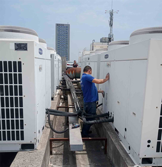 阿克陶中央空调制热和不制冷系统维修方法